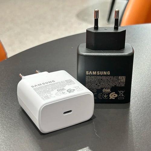 45W Super Fast Charger USB-C – Schnellladegerät mit EU-Stecker & 5A Kabel für Samsung Galaxy