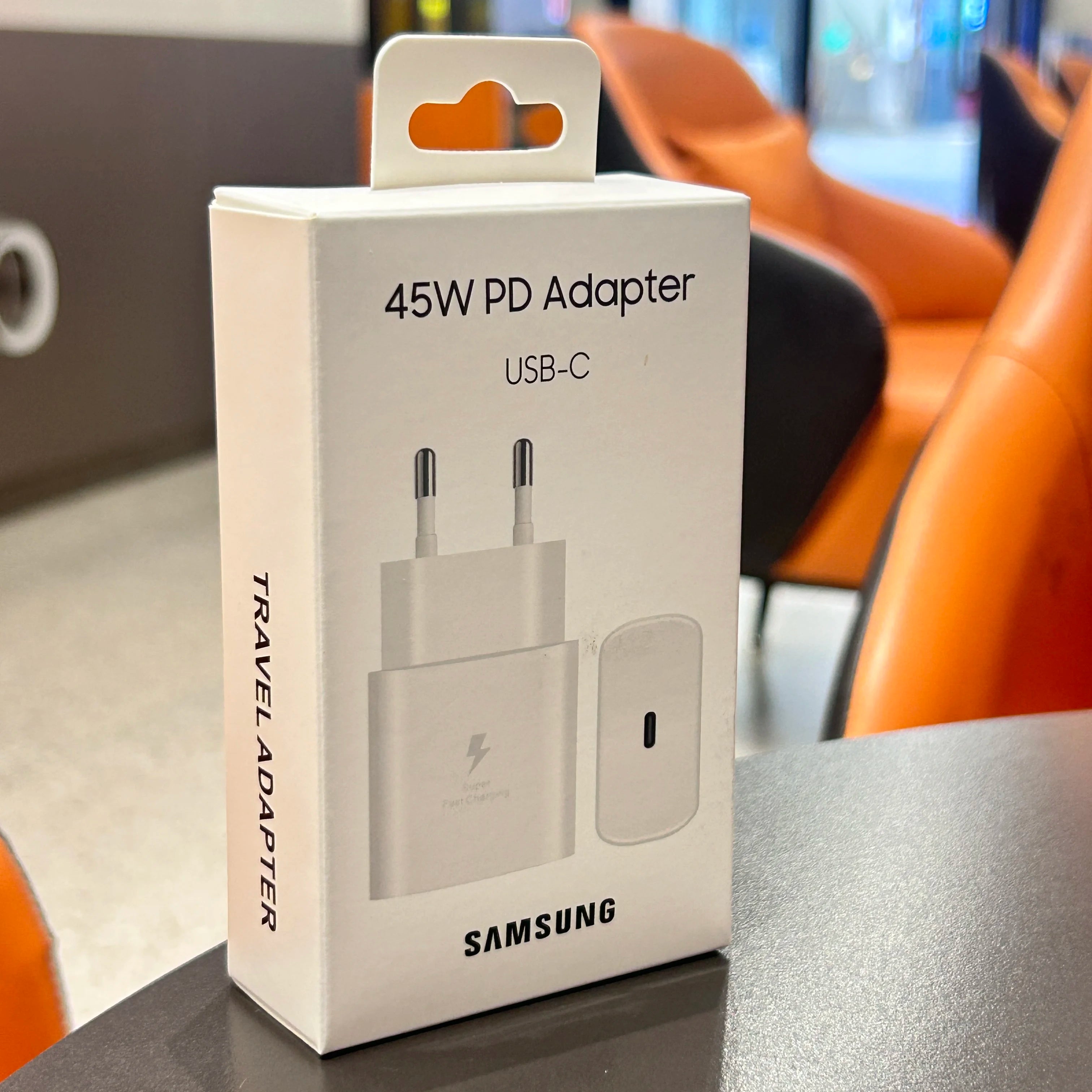 45W Super Fast Charger USB-C – Schnellladegerät mit EU-Stecker & 5A Kabel für Samsung Galaxy