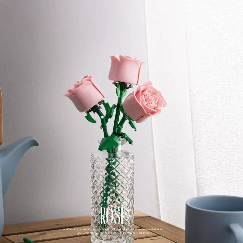 Rose aus lego äs­the­tisch