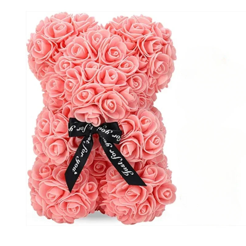 Das perfekte Geschenk für die Ewigkeit Teddyfigur aus Rosen