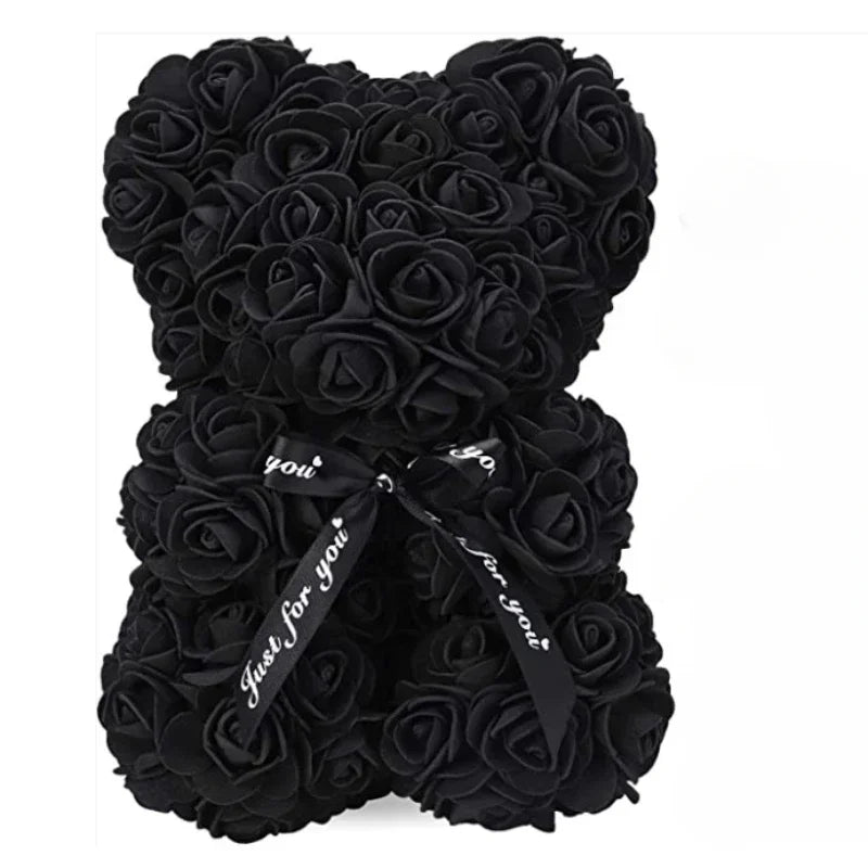 Das perfekte Geschenk für die Ewigkeit Teddyfigur aus Rosen